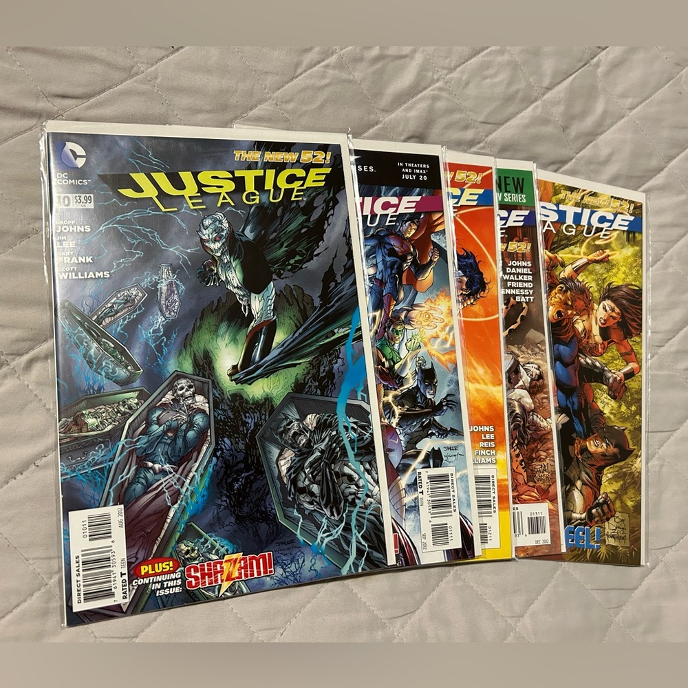 DCS’S NEW 52 JUSTICE LEAGUE